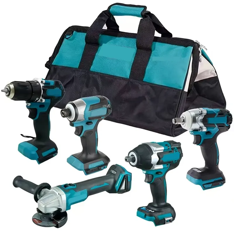 Power Drill Cordless - Oem 18v Draadloze 5-in-1 Krachtige Gereedschapset