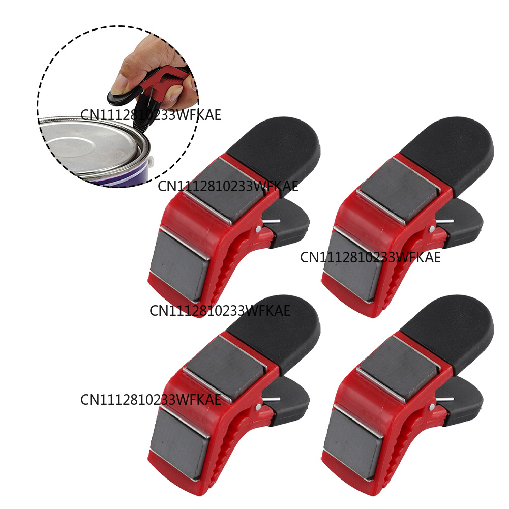 Home Improvement And Diy - 4 stuks magnetische verfborstelhouderclips, draagbare multifunctionele