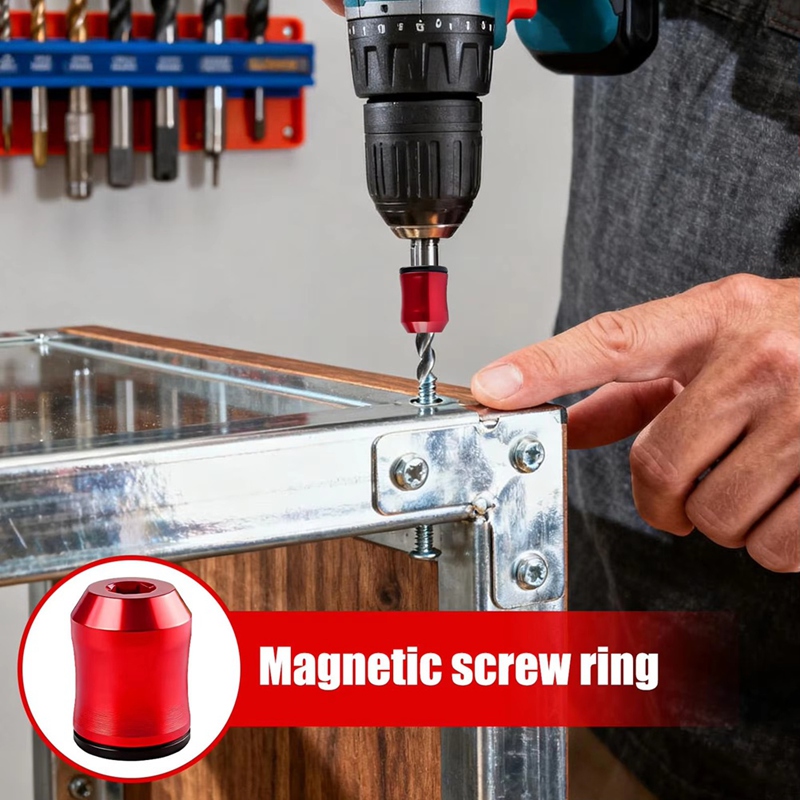 Home Improvement Al - Bit Magnetiseur Schroevendraaier Bit Magneetring Elektrische