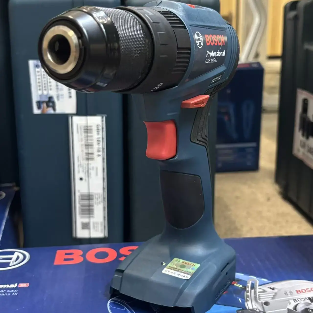 Power Drill Cordless - BOSCH GSB 185-LI Borstelloze Accu-slagboormachine 18V
