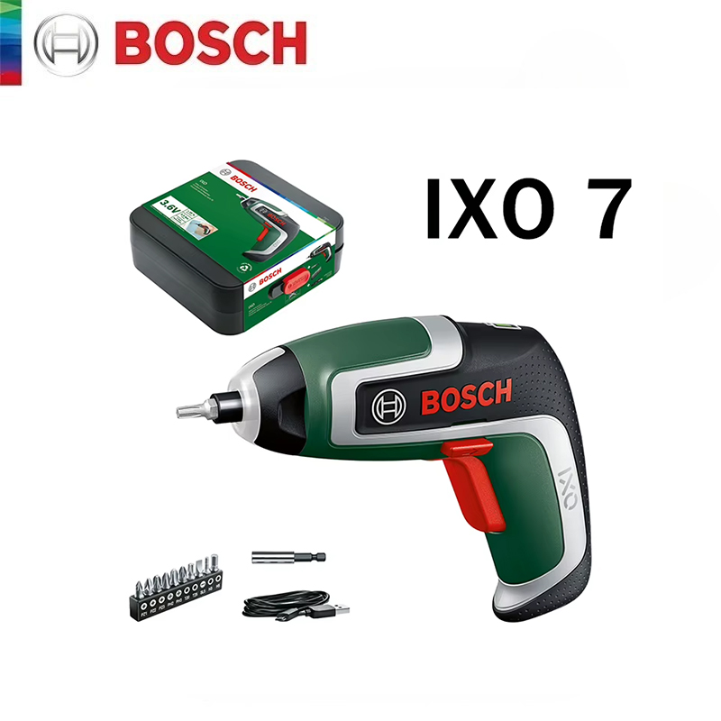 Power Drill Cordless - Bosch Draadloze Elektrische Schroevendraaier IXO7 USB
