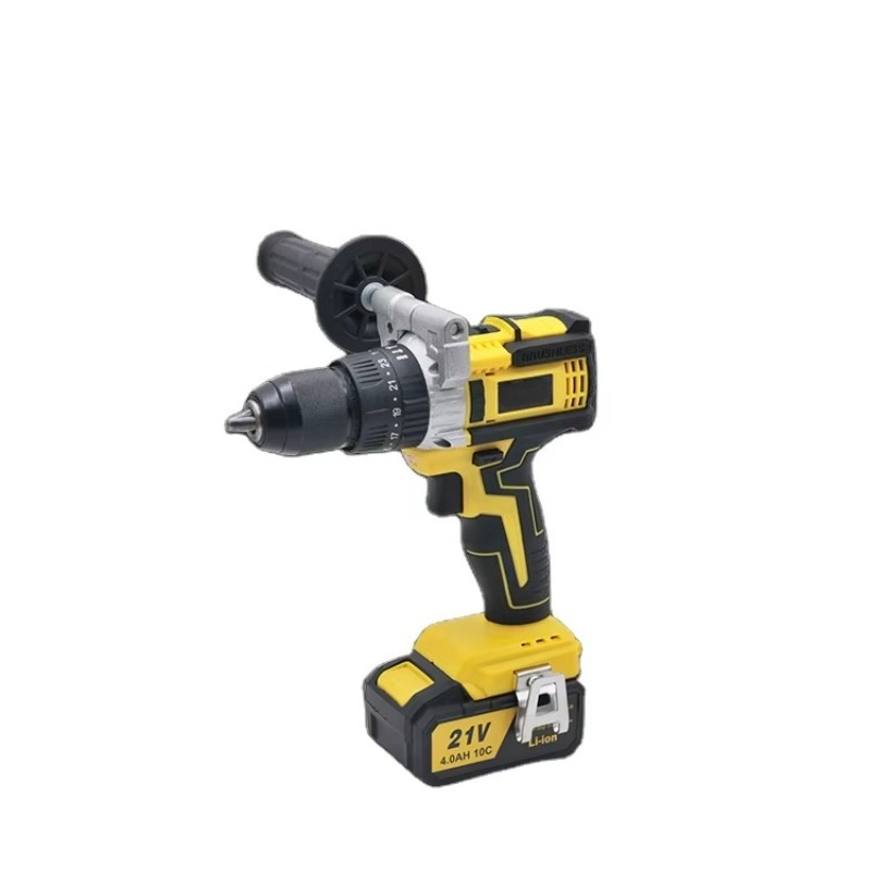 Power Drill Cordless - Krachtige borstelloze motor 80N.m 13mm boorhouder