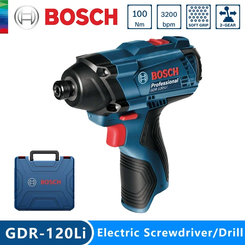 Power Drill Cordless - Bosch Originele GDR 120-LI Oplaadbare Draadloze