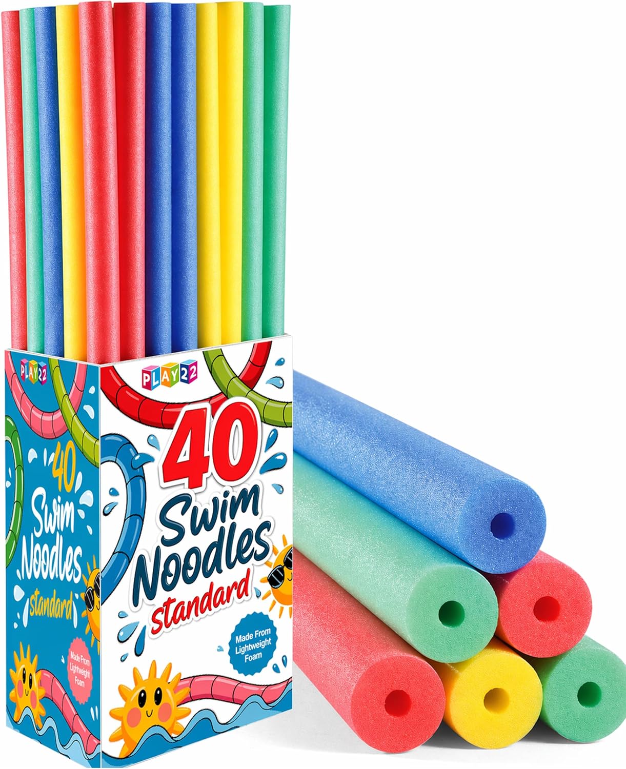Pipe Insulation Foam - 40-pack Zwemnoodles van schuim - 4