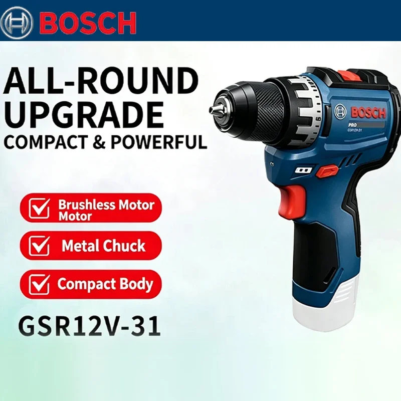 Bosch GSR 12V-31 Borstelloze E - Home Improvement In Usa recensie en prijs