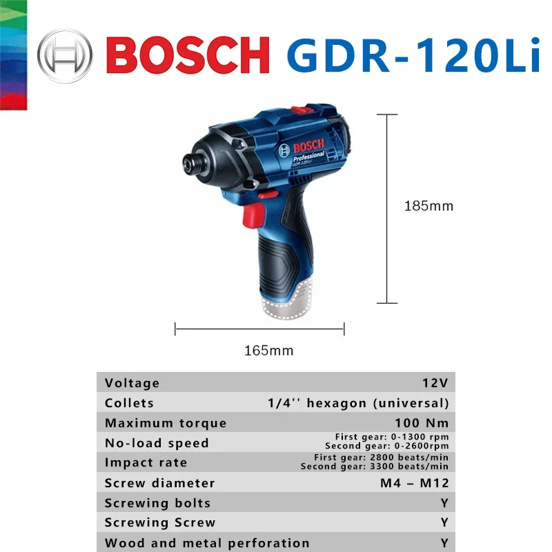 Bosch Originele GDR 120-LI Opl - Power Drill Cordless recensie en prijs