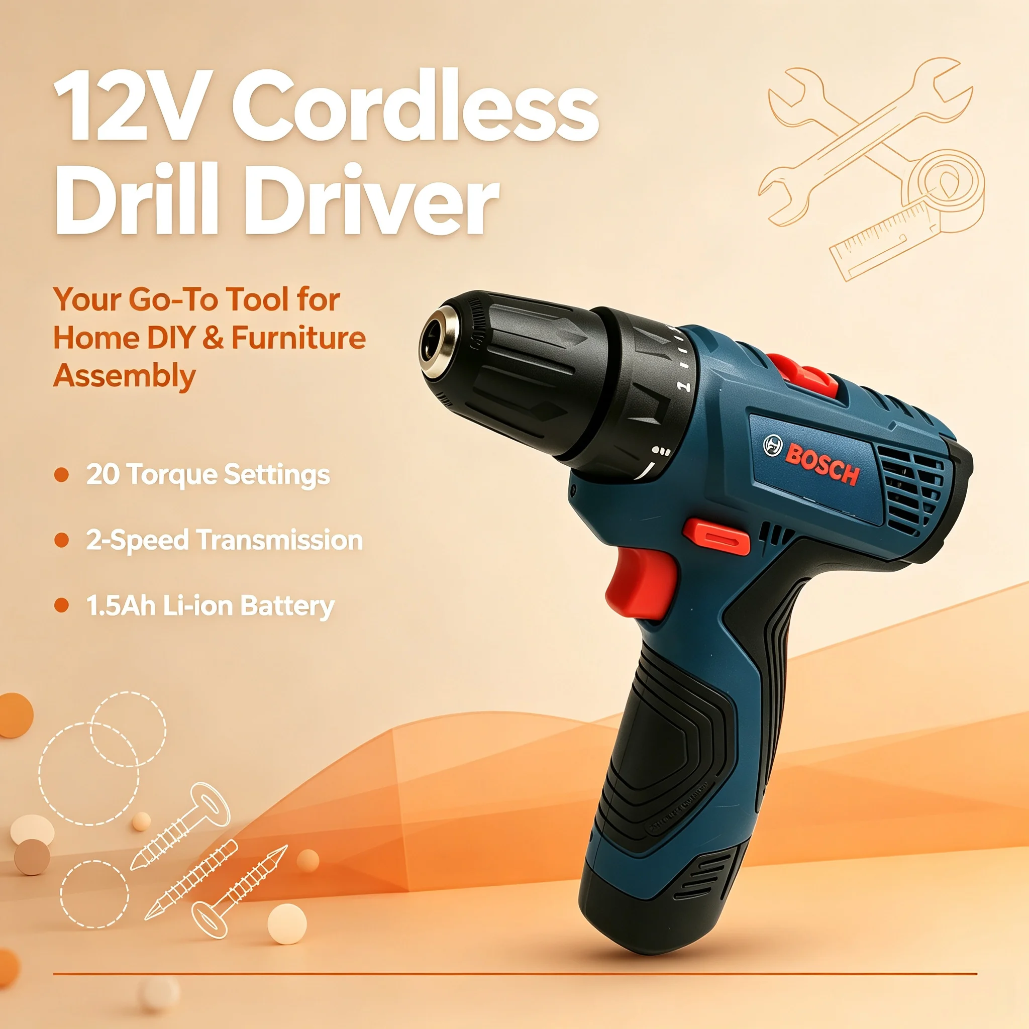 Bosch GSR120 Multifunctionele  - Power Drill Cordless recensie en prijs