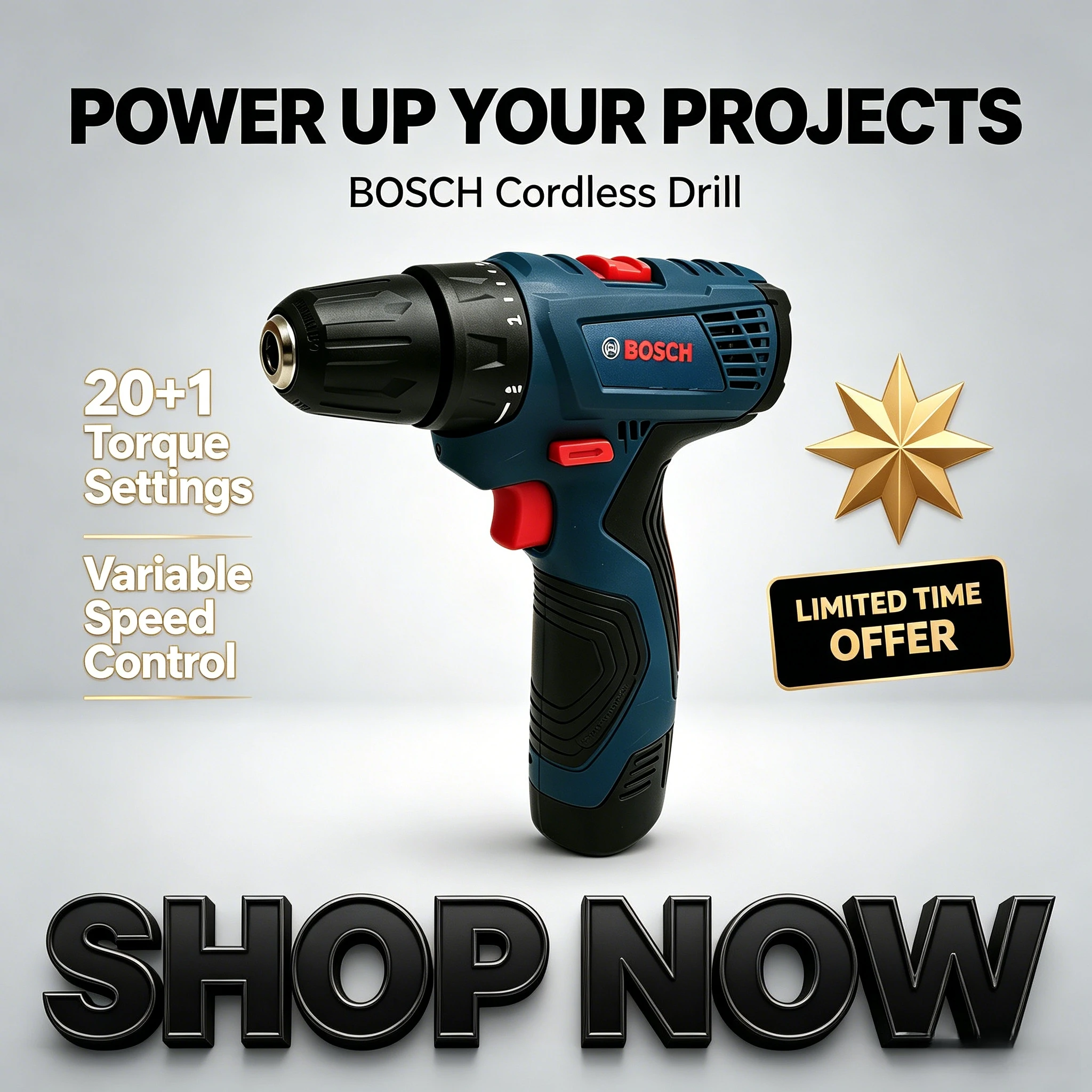 Bosch GSR120 Multifunctionele  - Power Drill Cordless recensie en prijs